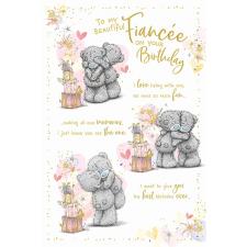 Beautiful Fiancée Me to You Bear Birthday Card Image Preview